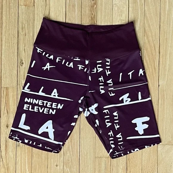 Fila Shorts Fila Artsy Biker Shorts Nwt Poshmark